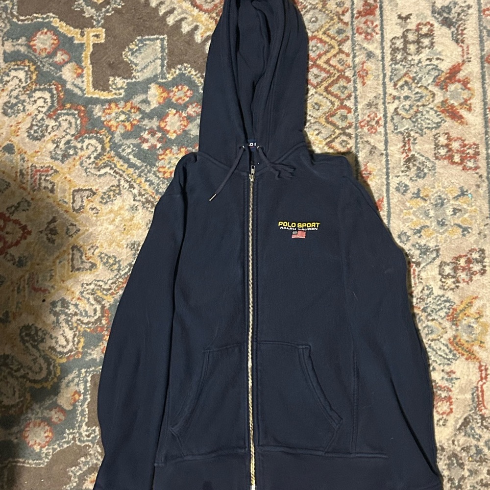 Polo Sport Navy Hoodie